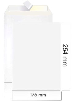 MARKQ A5 White Envelopes 2510X 228 Mm Self Sealing Mailing Envelope For Posting Mailing Home Office And Ecommerce 100Gsm Pack Of 50  - Image 2