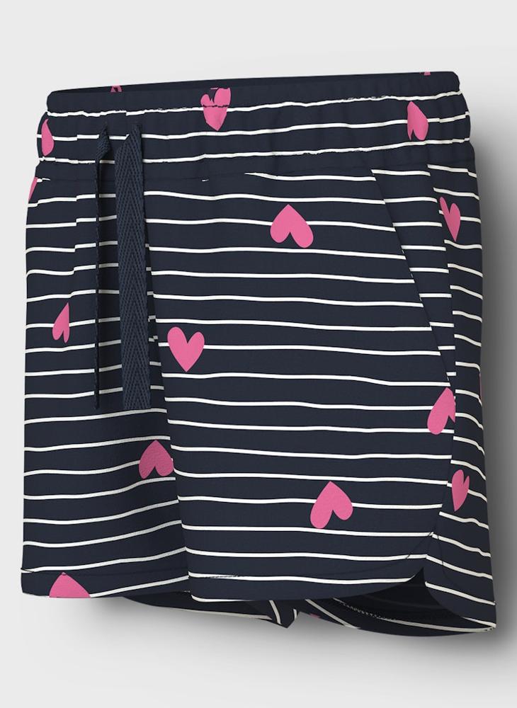 NAME IT - Kids Printed Drawstring Shorts - Image 1