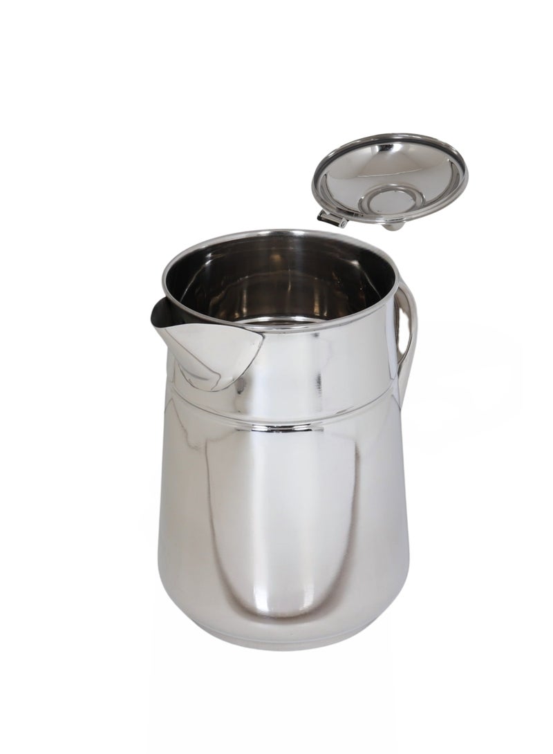 HOMEVEO High-quality, rust-resistant stainless steel milk and coffee pot – 2.50 liter capacity - Image 4