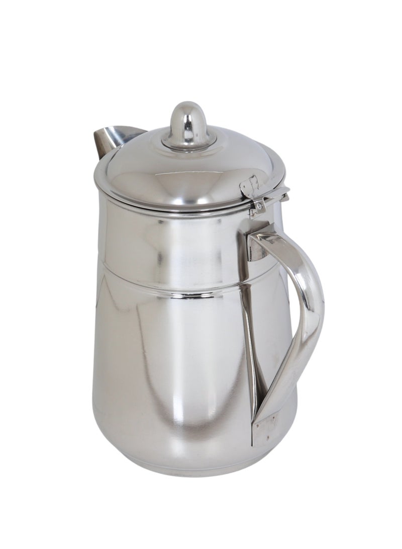 HOMEVEO High-quality, rust-resistant stainless steel milk and coffee pot – 2.50 liter capacity - Image 2