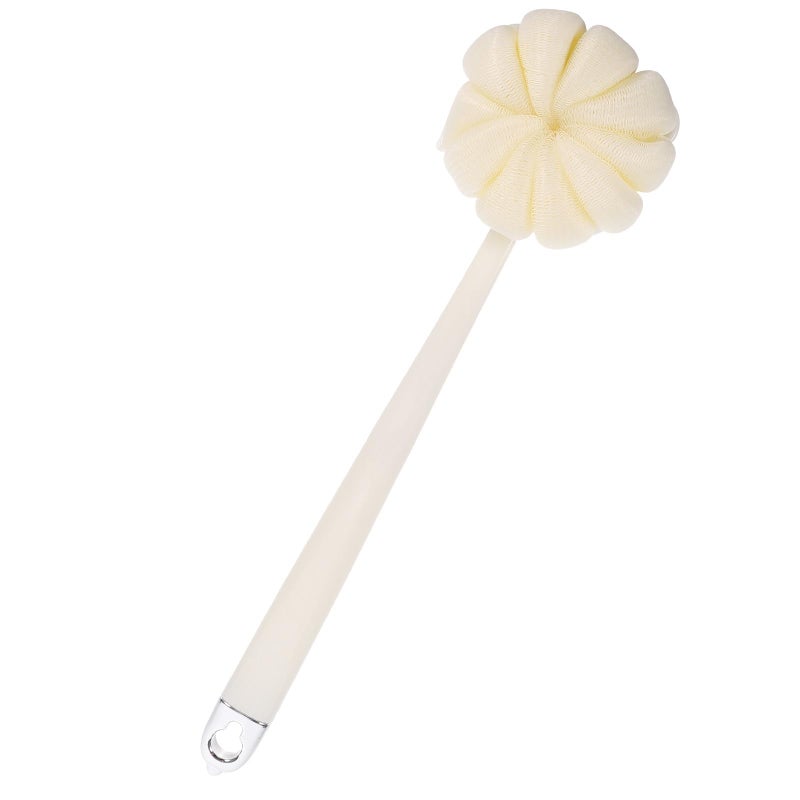 Long Handle Back Scrub Brush with Soft Bristles Detachable for Exfoliating and Cleansing - Image 2