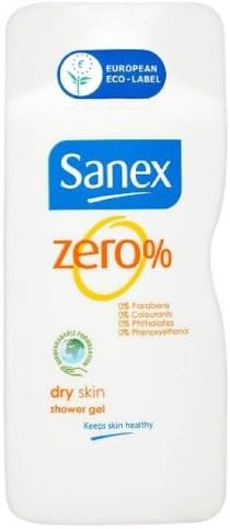 Sanex Zero Dry Skin Shower Gel 225 ml Personal Care Pack Of 3