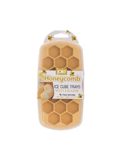 Joie Honeycomb Ice Tray with Lid – Silicone Mold for Easy Ice Cube Removal, BPA-Free, Fun Honeycomb Shape for Drinks & Cocktails