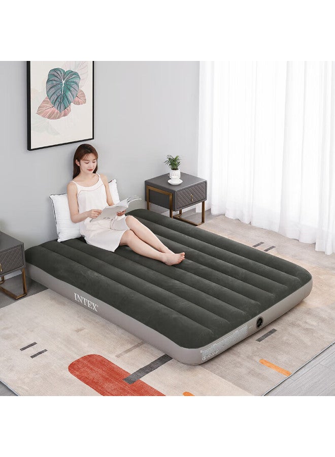 Intex 64108 Inflatable Mattress, Camping Portable Folding Bed, Inflatable Bed, Floor Mat, Outdoor Tent, Moisture-proof Pad N - Image 2