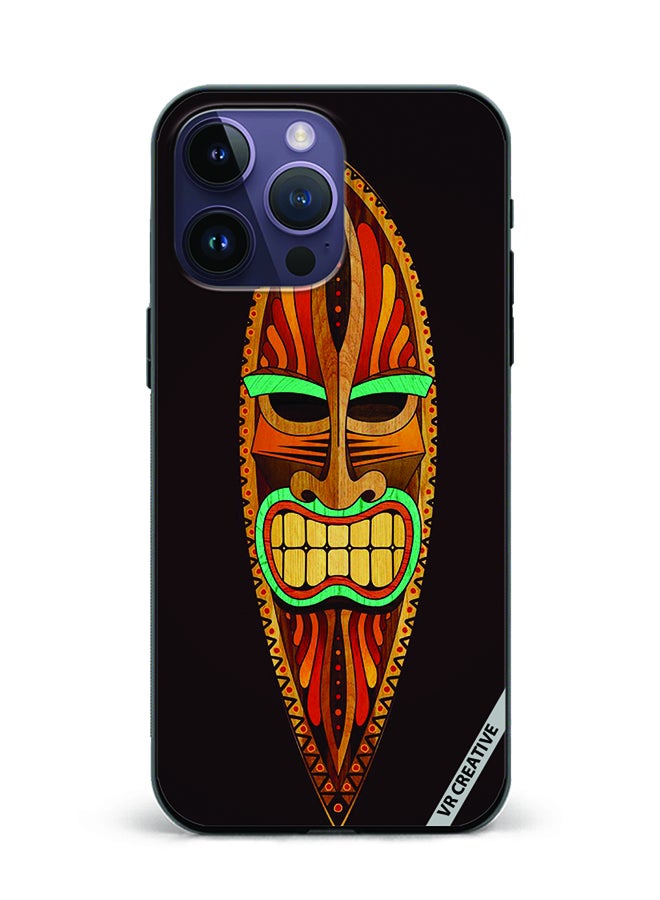 VR CREATIVE Protective Case Cover For Apple iPhone 16 Pro Mummy skull Design Multicolour - Image 1