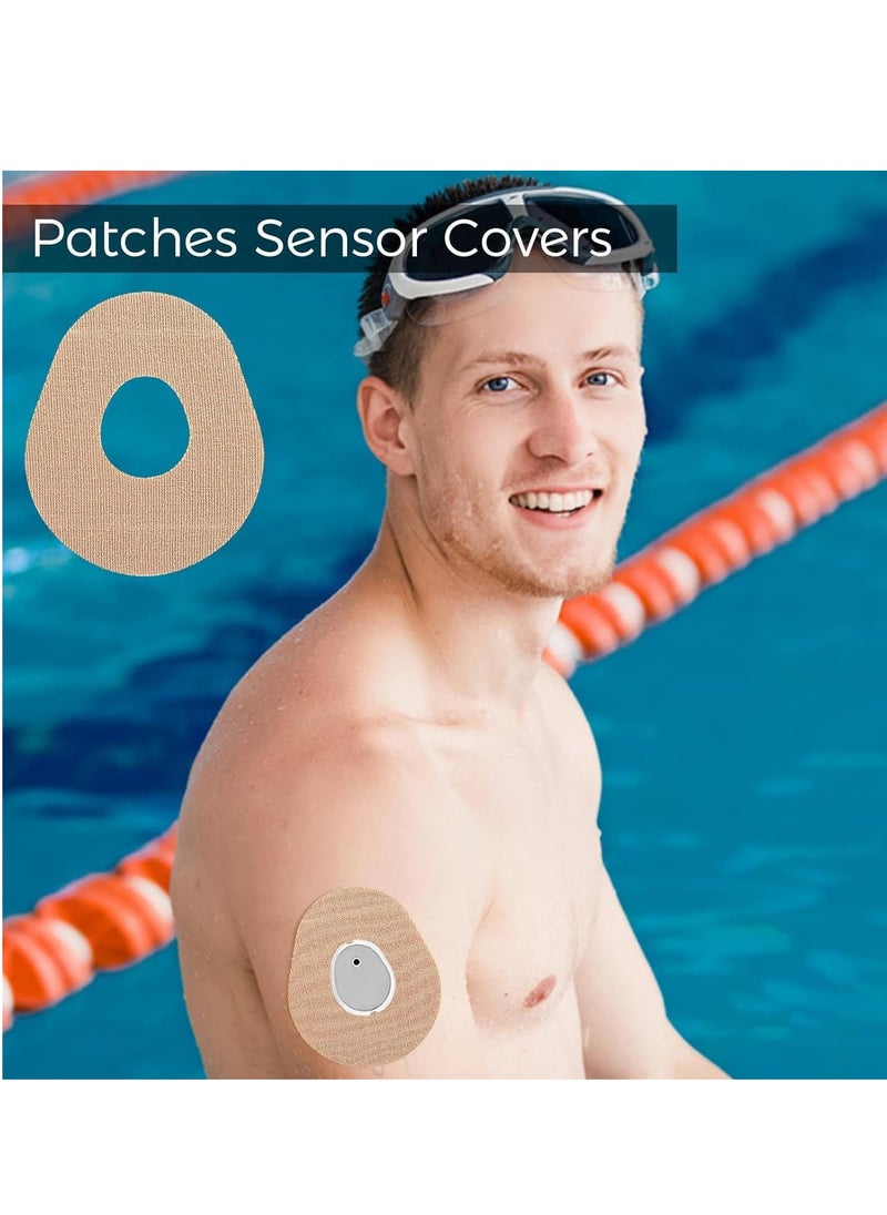 Libre 3 Sensor Covers, Waterproof Libre Sensor Covers, Sweatproof Libre Sensory Patches, 10pcs Libre Sensor Covers, Transparent CGM Patches for Workout