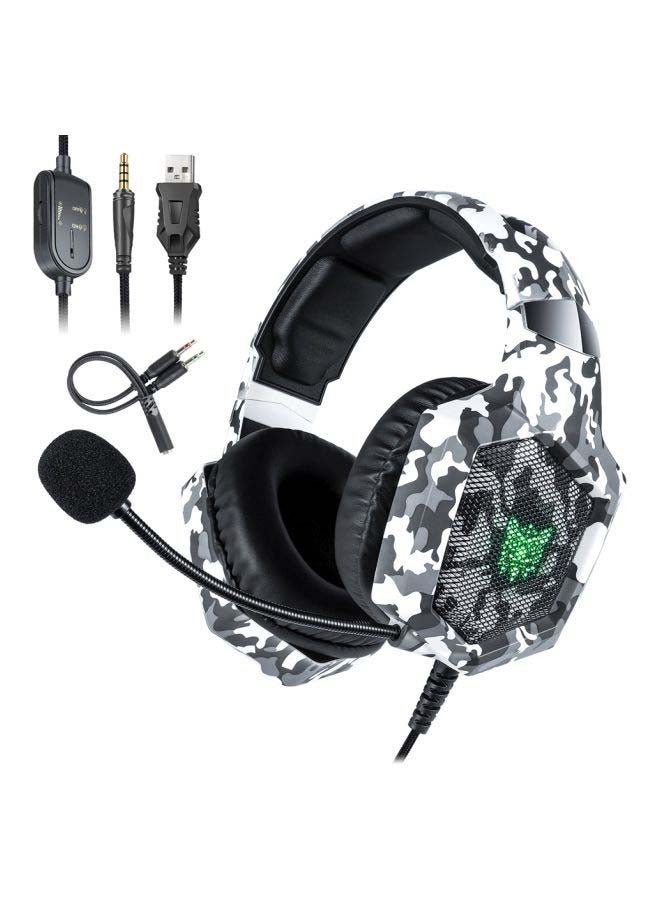 Wired Over-Ear Gaming Headphones With Mic  For PS4/PS5/XOne/XSeries/NSwitch/PC - Image 1