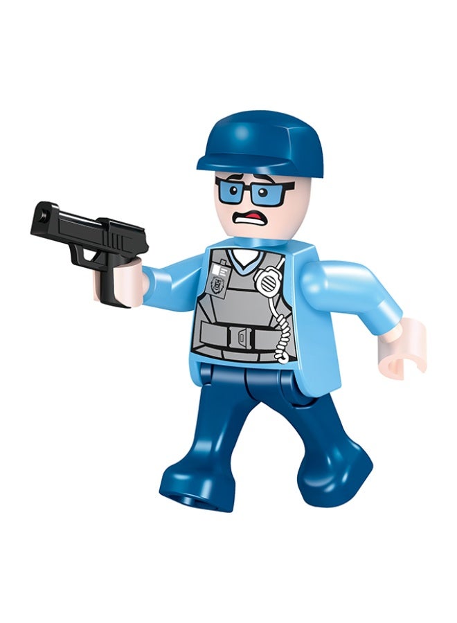 COGO Police Station Building Set - 950 Pieces - Image 2