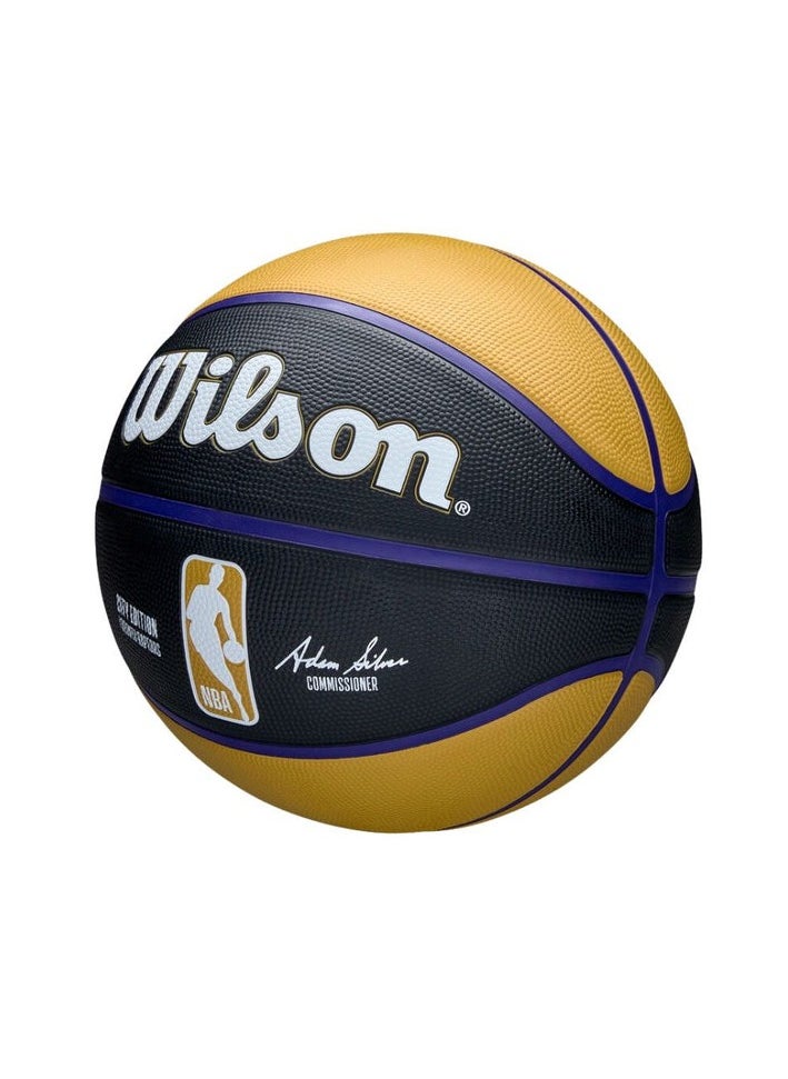 Wilson - 2024-2025 NBA Team City Edition Icon Toronto Raptors Basketball – Official Size, Durable Grip & Premium Quality for Indoor & Outdoor Play - Image 1