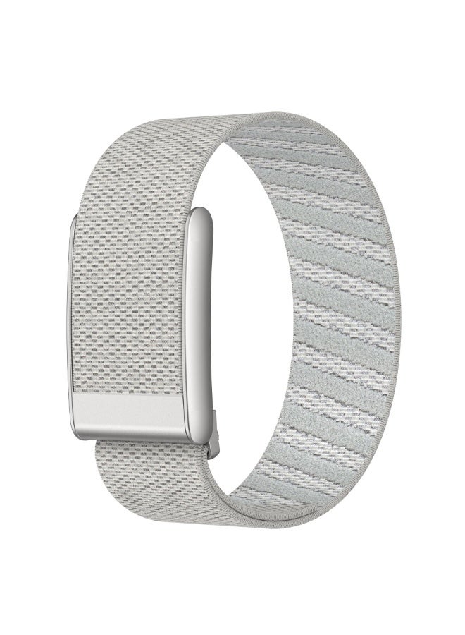 OSHIMA Nylon Wristband, Stretchy Nylon Wristband Compatible with Whoop 5.0 / Whoop MG Bands, Soft Adjustable Sports Loop Replacement Strap with Metal Boundary Shaped Clasp - Image 4