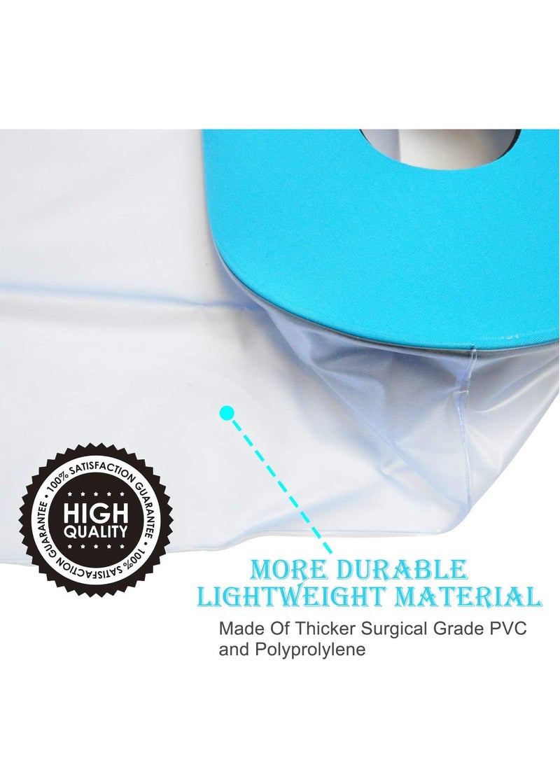 DUNISO غطاء مقاوم للماء لذراع الجبيرة للأطفال، ختم مائي ناعم ومريح للحفاظ على الجروح جافة، غطاء واقي لضمادة استحمام الأطفال قابل لإعادة الاستخدام - Image 5