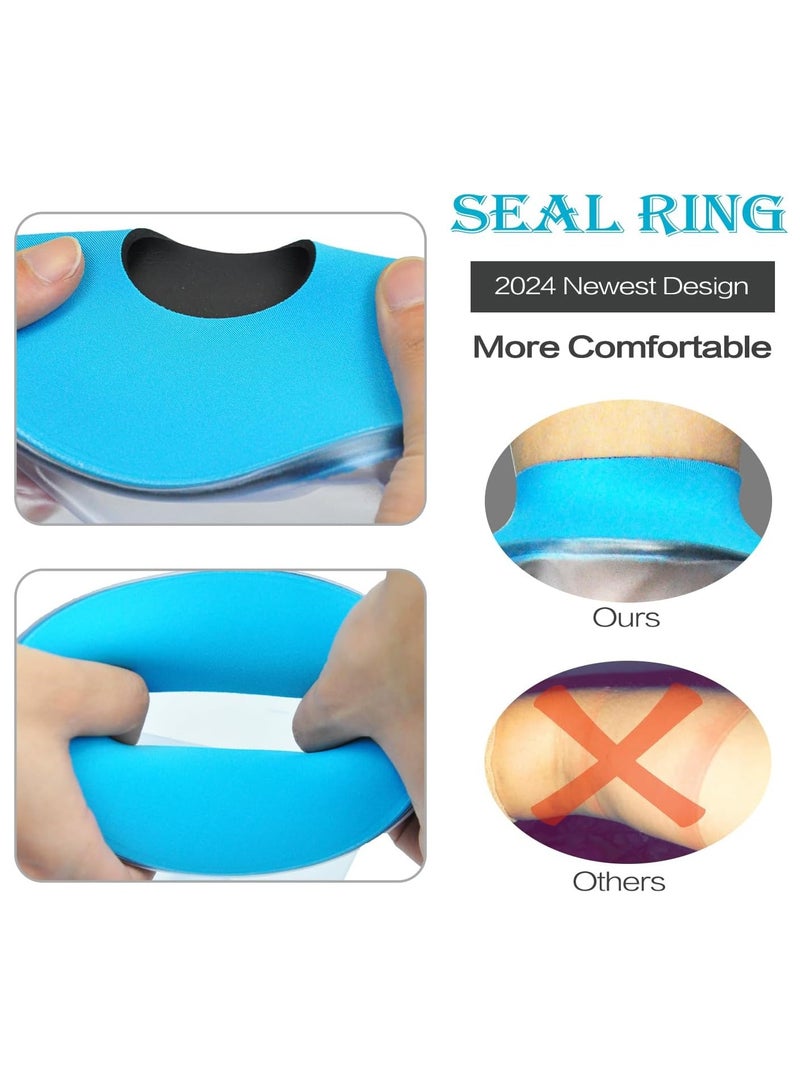 DUNISO غطاء مقاوم للماء لذراع الجبيرة للأطفال، ختم مائي ناعم ومريح للحفاظ على الجروح جافة، غطاء واقي لضمادة استحمام الأطفال قابل لإعادة الاستخدام - Image 4