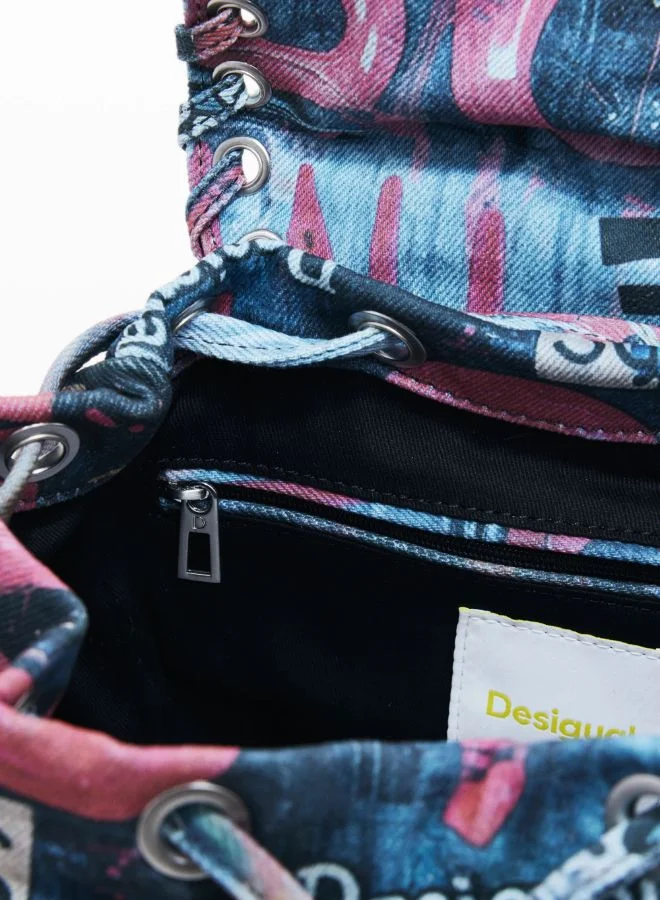 DESIGUAL Small Graffiti Backpack