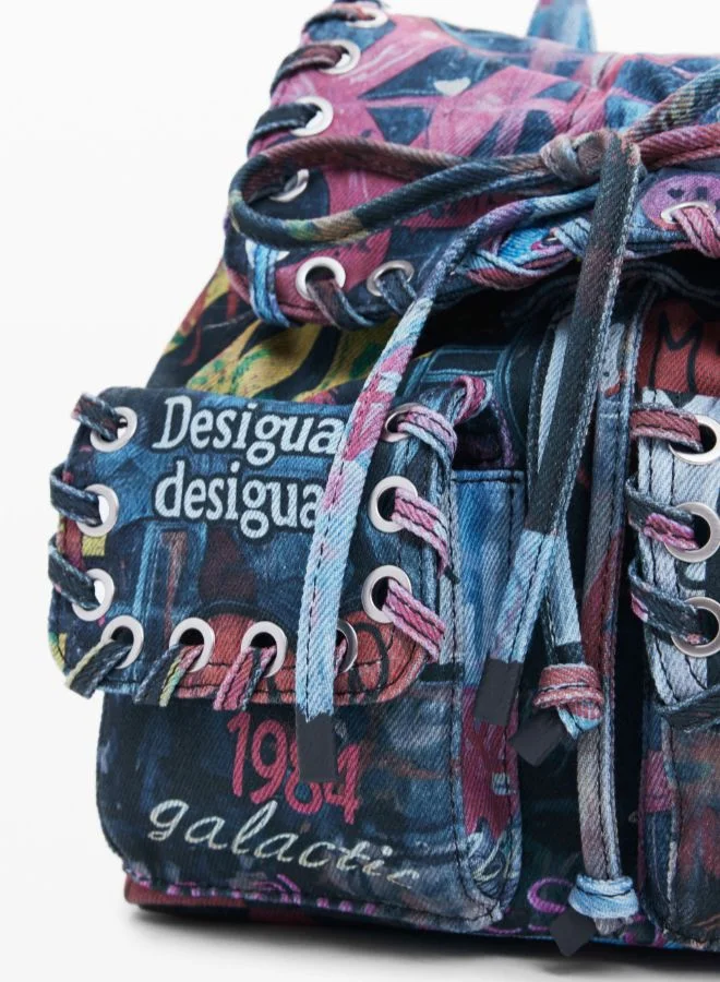 DESIGUAL Small Graffiti Backpack