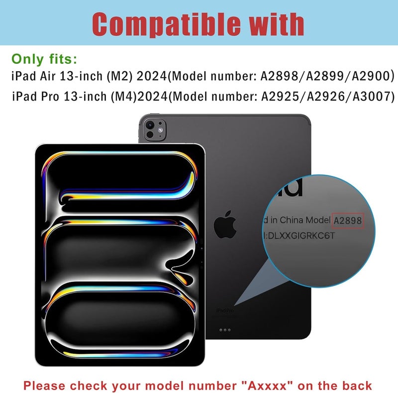 Vertus ® Premium Tempered Glass Screen Protector for Apple iPad Air 13 M2 (6th. Gen 2024) with Anti-Scratch & Smudge Proof Coating - Image 2