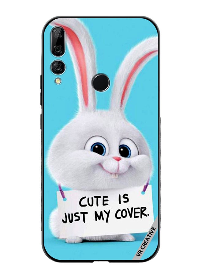 VR CREATIVE Protective Case Cover For Huawei Y9 Prime 2019 Cute Is Just My Cover Design Multicolour - Image 1