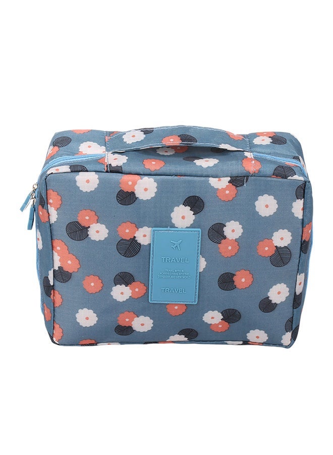 إسكدنيا Drawstring Quick Pack Large Capacity Lazy Waterproof Toiletry Bag Blue - Image 1