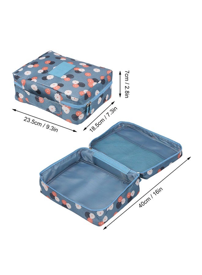 إسكدنيا Drawstring Quick Pack Large Capacity Lazy Waterproof Toiletry Bag Blue - Image 2