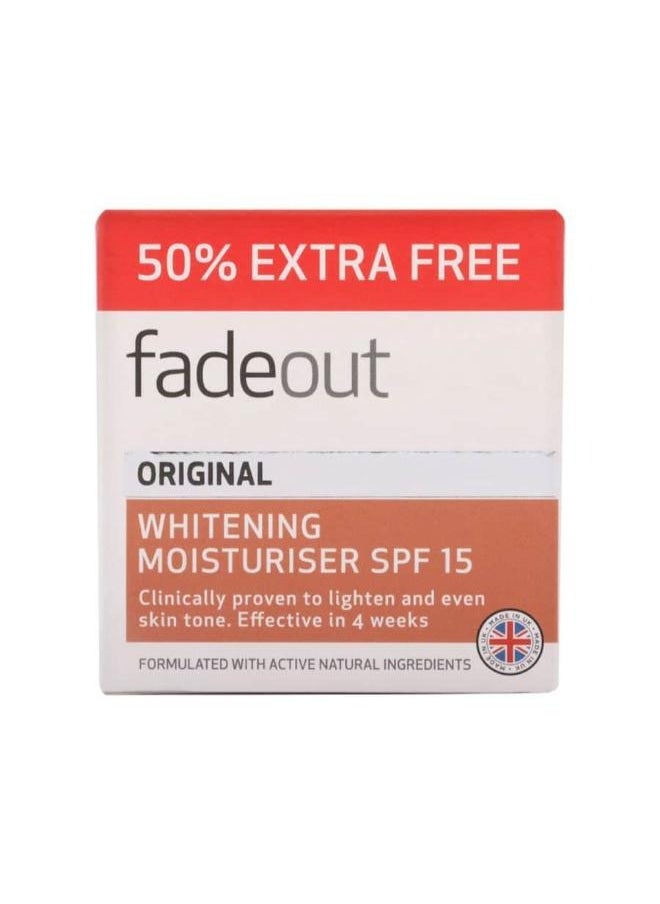 FADE OUT Fade Out Original Whitening Moisturizer Cream 75 Ml  - Image 3