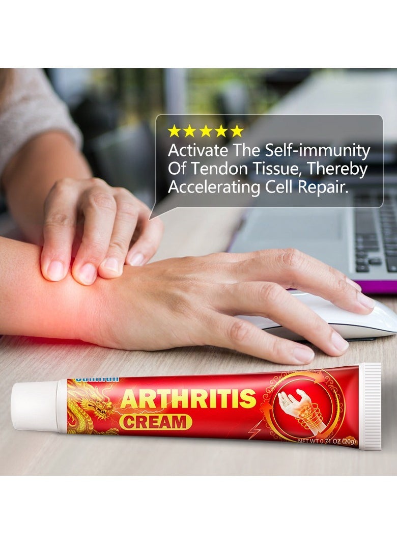 Sumifun Tendon Sheath Ointment, Thumb and Wrist Care Ointment, Wrist and Finger Joint Pain Relief, Natural Plant Extract 20g - Image 5