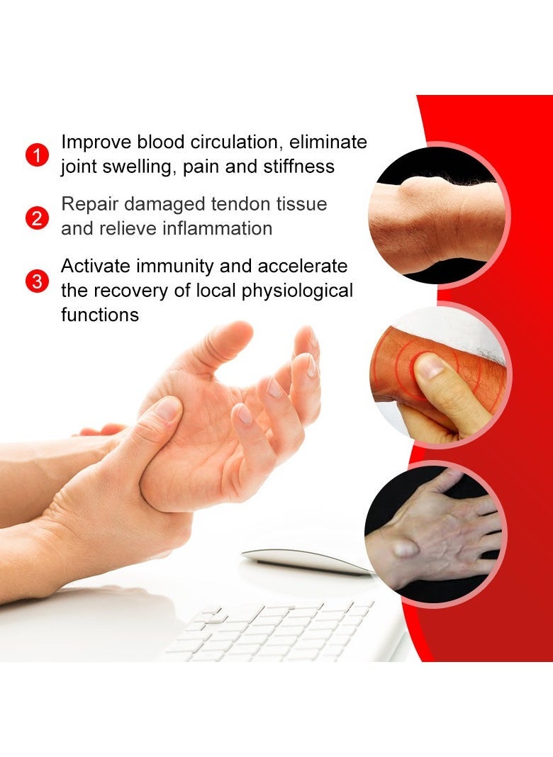 Sumifun Tendon Sheath Ointment, Thumb and Wrist Care Ointment, Wrist and Finger Joint Pain Relief, Natural Plant Extract 20g - Image 3