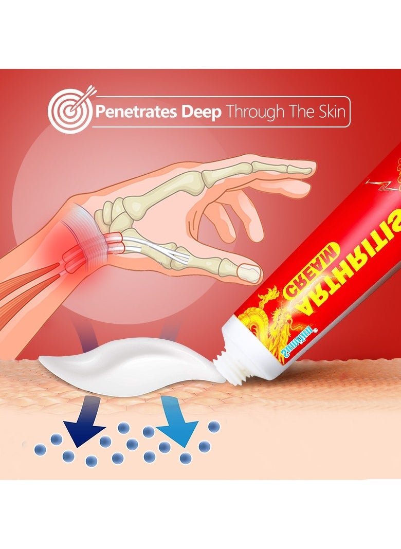 Sumifun Tendon Sheath Ointment, Thumb and Wrist Care Ointment, Wrist and Finger Joint Pain Relief, Natural Plant Extract 20g - Image 4