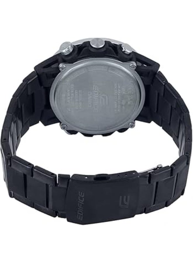 كاسيو ساعة كاسيو إيديفيس للرجال - ECB-40BK-1ADF مينا سوداء - Image 3