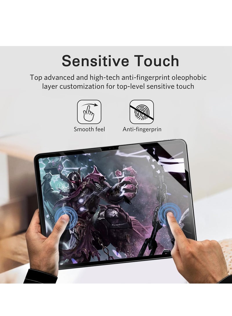 2 Pack Screen Protector for iPad Pro 13 Inch 2024 7th Gen, iPad Air 13 Inch 6 Generation 2024 6th Gen, Tempered Glass with HD Clarity, Scratch Resistance and Bubble-Free Installation - Image 5