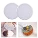SXYYDSG 2pcs 7 Inch Resin Tray Molds Round Rolling Tray Molds Big Flat Round Coaster Resin Epoxy Silicone Board Molds for DIY Crafts - Image 2