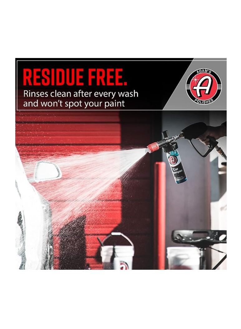 Adam's Polishes Adam's Car Wash Shampoo -pH Neutral Soap Formula for Safe, Spot Free Cleaning - Thick, Luxurious Suds That Always Rinses Clean - Ultra Slick Formula That Wont Scratch or Leave Water Spots (1 Gallon)  - Image 4