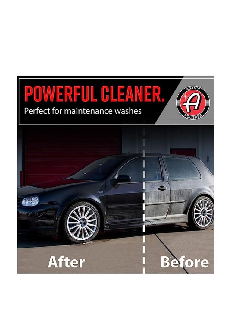 Adam's Polishes Adam's Car Wash Shampoo -pH Neutral Soap Formula for Safe, Spot Free Cleaning - Thick, Luxurious Suds That Always Rinses Clean - Ultra Slick Formula That Wont Scratch or Leave Water Spots (1 Gallon)  - Image 3
