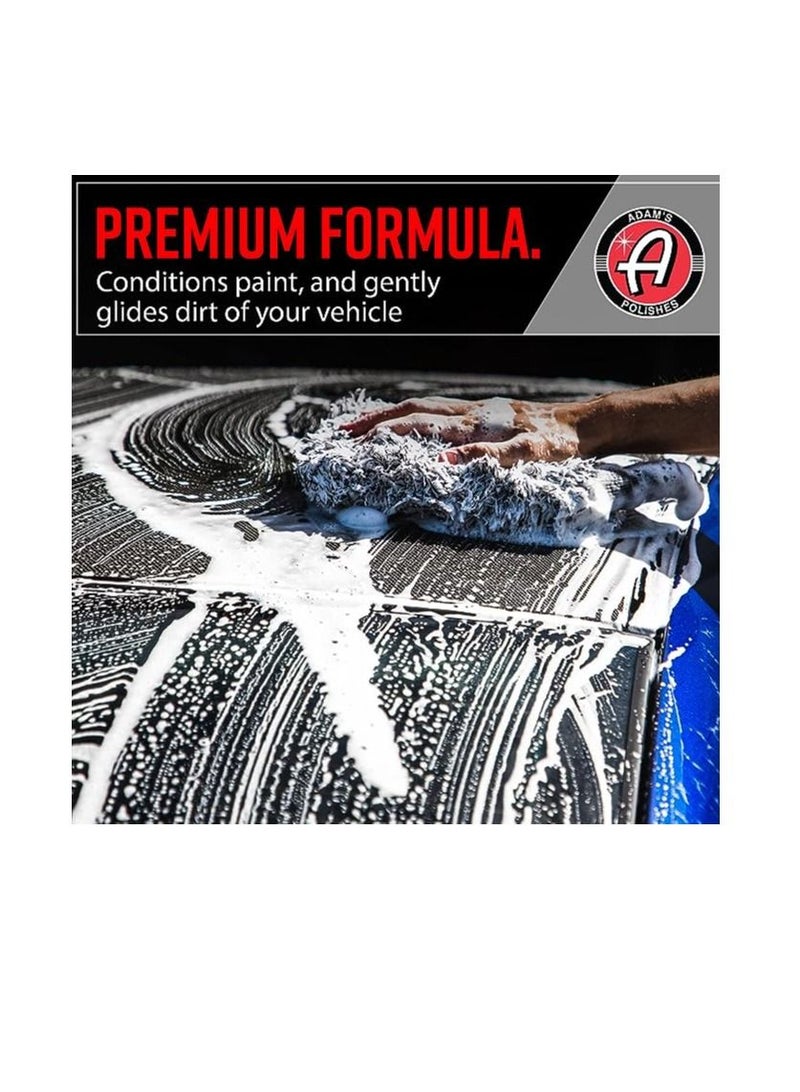 Adam's Polishes Adam's Car Wash Shampoo -pH Neutral Soap Formula for Safe, Spot Free Cleaning - Thick, Luxurious Suds That Always Rinses Clean - Ultra Slick Formula That Wont Scratch or Leave Water Spots (1 Gallon)  - Image 5