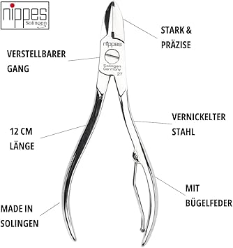 nippes Solingen Nippes Professional Nail Clippers - Image 4