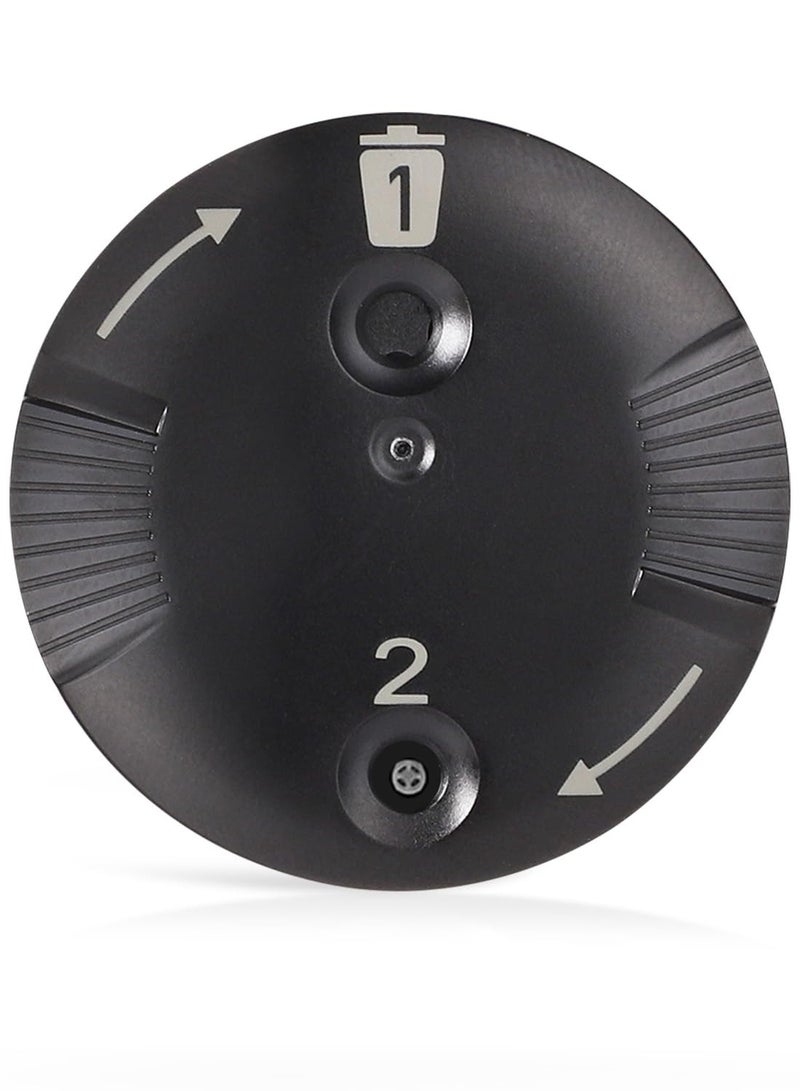 SYOSI Hearing Aid Filters Fit for Phonak Cerushield, Portable Disk Wax Guards Black Hearing Aid Filters Wax Guard Compatible with Phonak Marvel & Phonak Paradise, Made of Quality ABS Material - Image 1