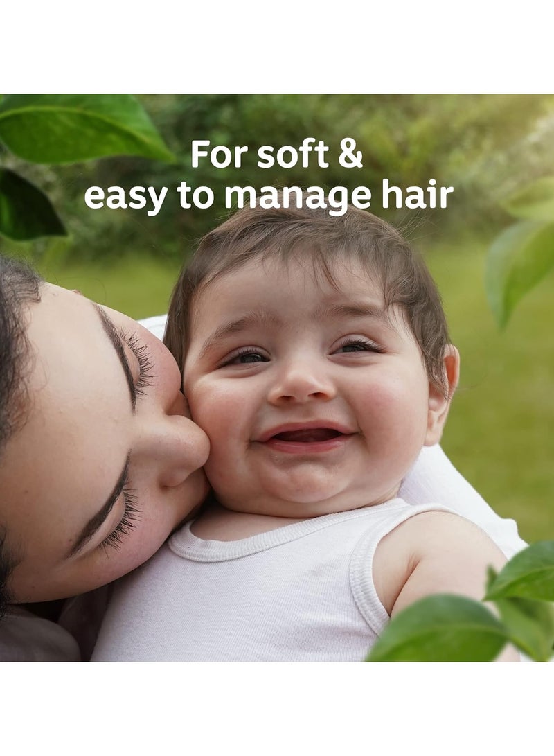 Johnson's Naturally Sensitive Shampoo With Organic Aloe Vera 395 ML - Image 3