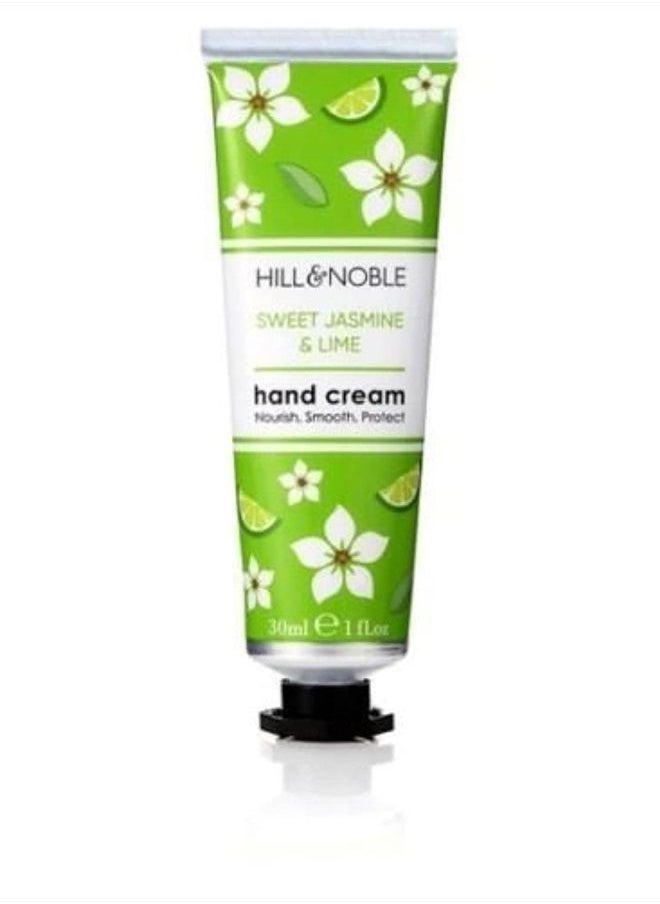 Hill & Noble Sweet Jasmine & Lime 30ml handbag size 