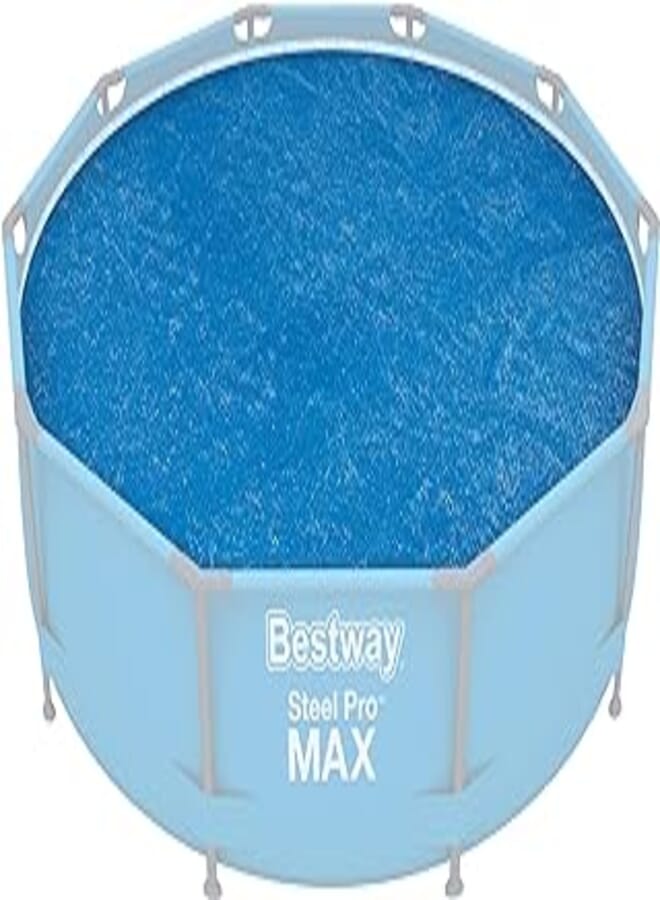 Bestway Bestway pool cover steelpro 305 cm, blue, 58241, floorclear, 10 feet 