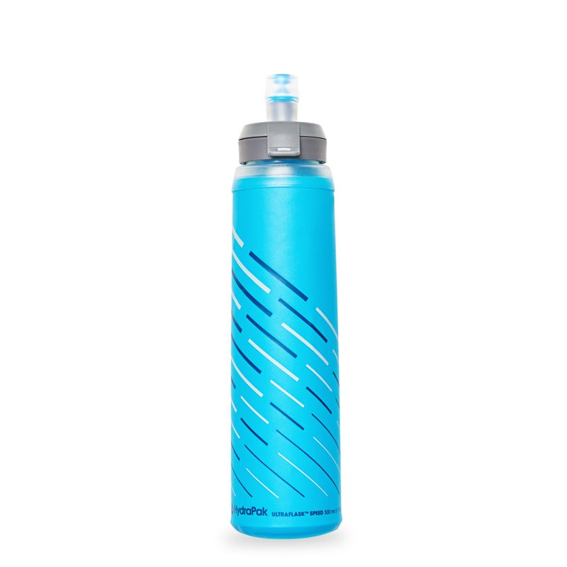 HydraPak UltraFlask Speed 500ml - Collapsible Soft Flask Water Bottle for Hydration Vests and Running Packs with Easy Open Cap (500ml / 17oz) - Image 1