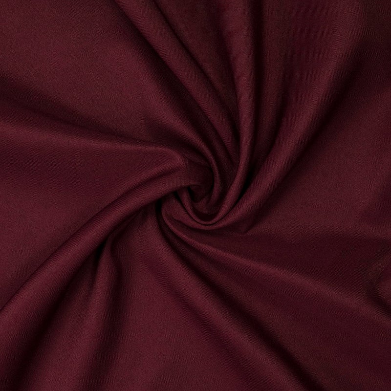 Gee Di Moda Square Tablecloth - 52 x 52 Inch Burgundy Table Cloth for Small Square or Round Tables - Heavy Duty Washable Fabric - for Buffet Table  Holiday Party  Dinner  Wedding & Baby Shower - Image 4