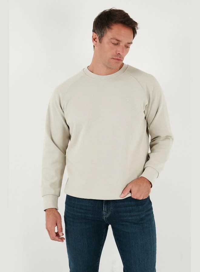 Buratti  Buratti Stretch Cotton Relaxed Fit Crew Neck Sweat Men's SWEAT 5901210 for Men | Best Price UAE