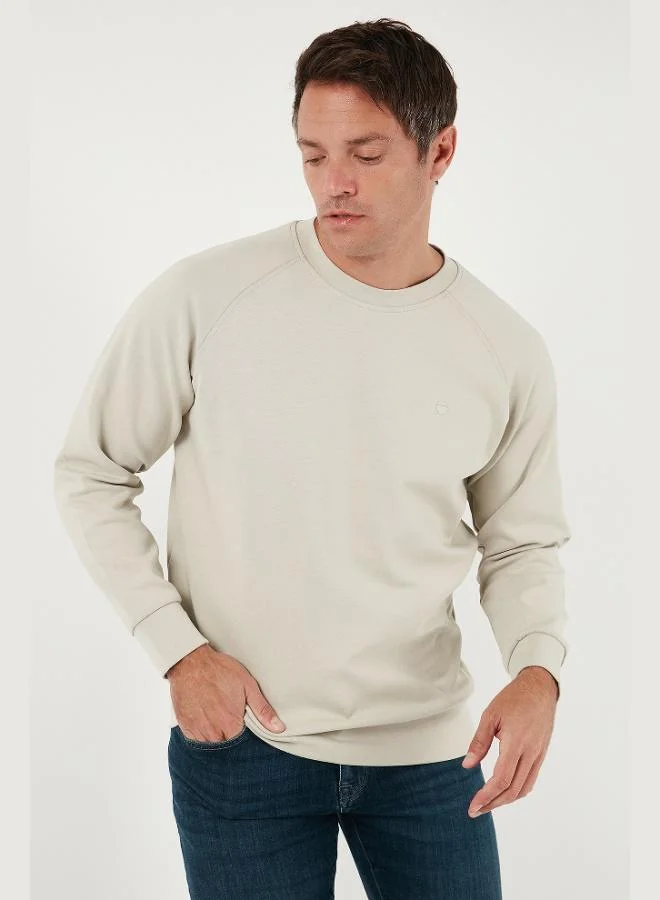 Buratti  Buratti Stretch Cotton Relaxed Fit Crew Neck Sweat Men's SWEAT 5901210 for Men | Best Price UAE