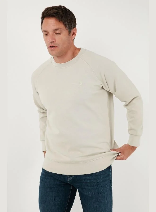 Buratti  Buratti Stretch Cotton Relaxed Fit Crew Neck Sweat Men's SWEAT 5901210 for Men | Best Price UAE