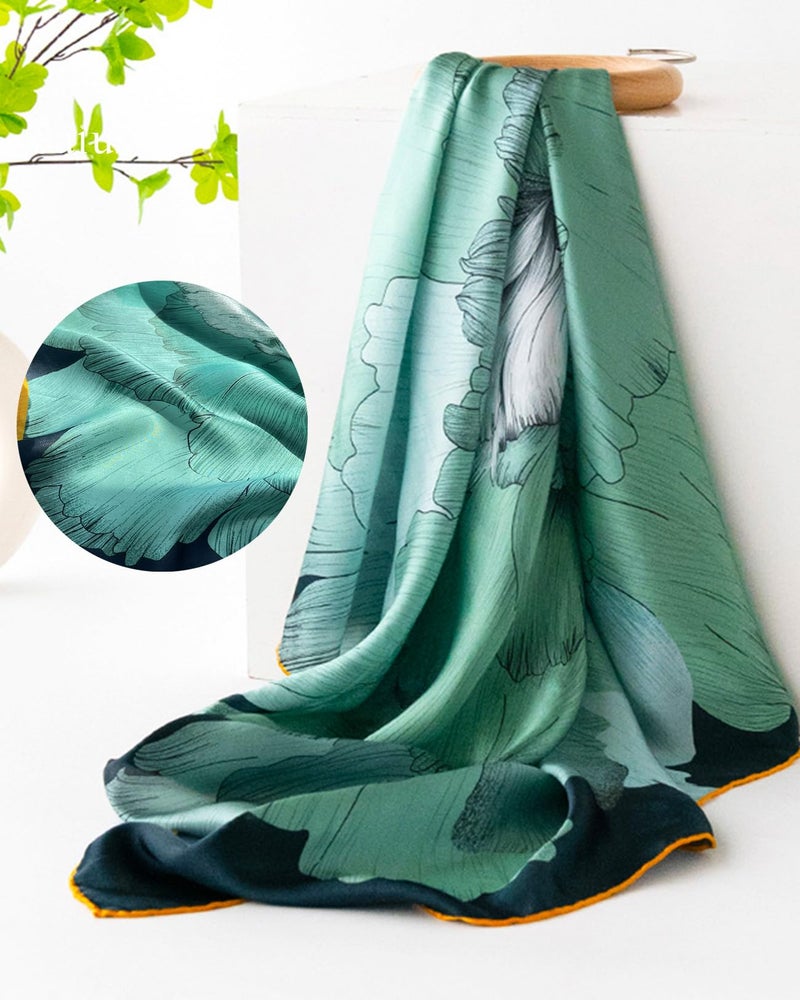 Saiusloa Dress Scarves Shawl Wraps Long Silky Scarf for Women Dressy Fashion Lightweight for Decorative Formal Evening Gowns-1024 - Image 4