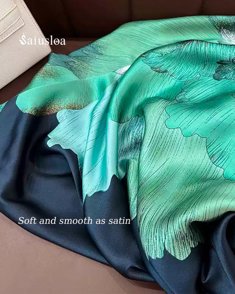 Saiusloa Dress Scarves Shawl Wraps Long Silky Scarf for Women Dressy Fashion Lightweight for Decorative Formal Evening Gowns-1024 - Image 5