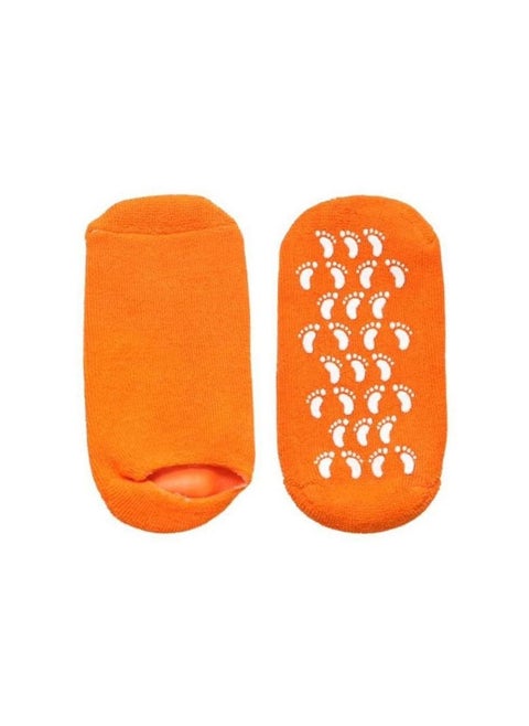 Laikou Gel Socks To Moisturize And Soften Feet Orange