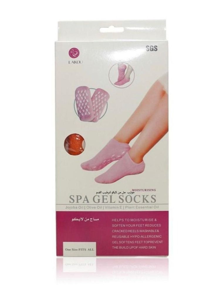 Laikou Gel Socks To Moisturize And Soften Feet Orange