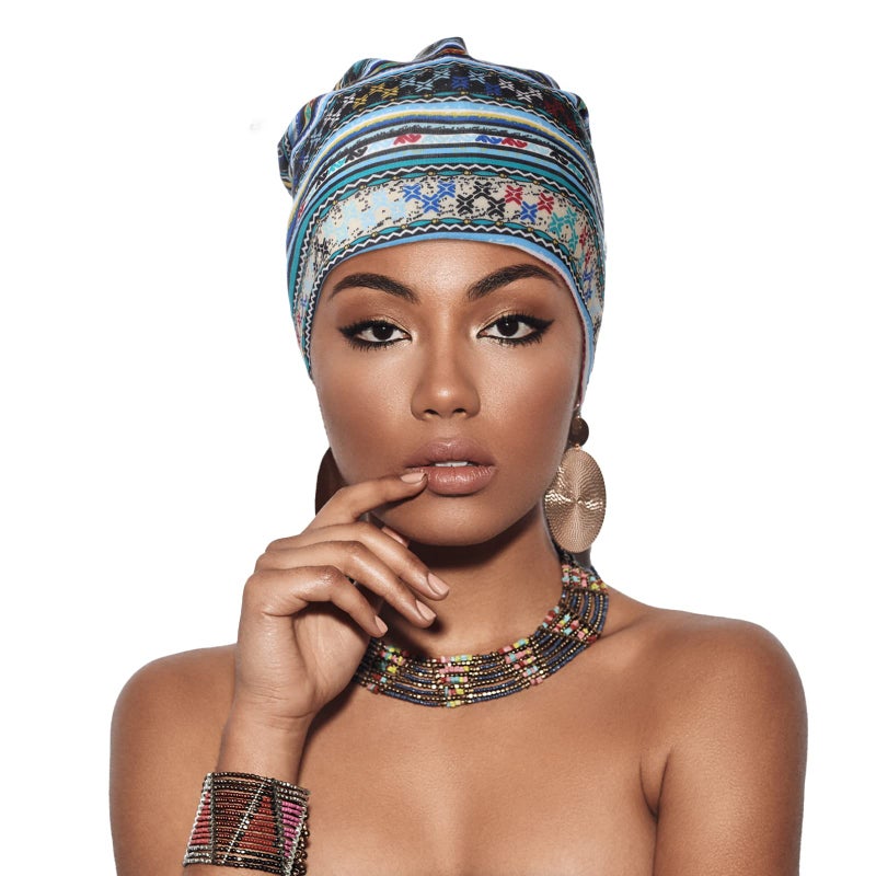 Sintege 6 Pcs Satin Lined Bonnet Sleep Chemo Hat Stretch Cancer Cap for Women Men Cancer Patient African Silk Soft Beanie(Stylish Patterns) - Image 4