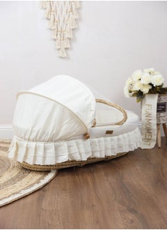 FUN MOMENT The cradle of the birth of Moses basket for children with a mosquito net  - Image 2