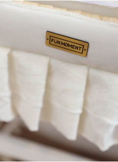 FUN MOMENT The cradle of the birth of Moses basket for children with a mosquito net  - Image 3