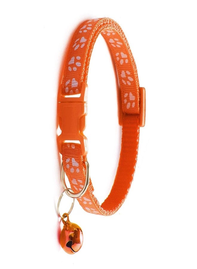 Pups&Pets Cat Collar with Bell, Kitten and Small Dogs Soft Adjustable Collar, Safe, Breakaway for Cats and Puppies - and (Multi-Coloured) Pack of 1 - Image 3